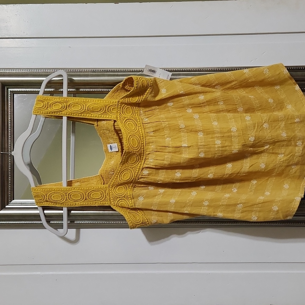 NWT yellow Old Navy tank top